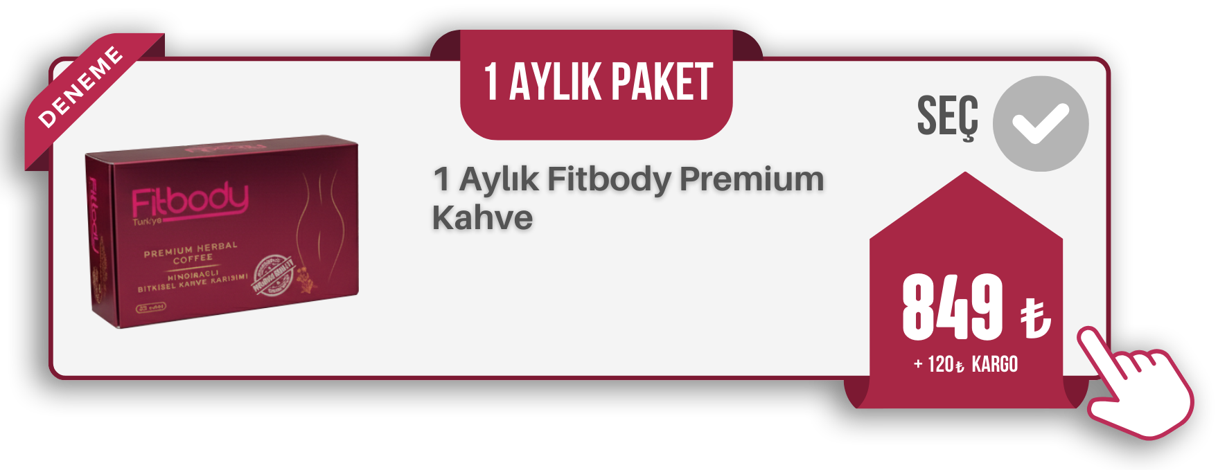 Fitbody Kahve 1 Kutu