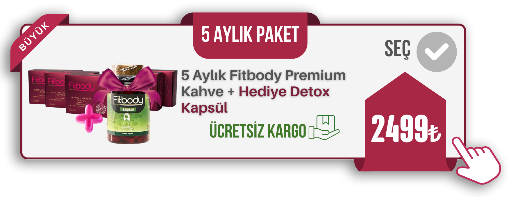 Fitbody Kahve 5 Kutu