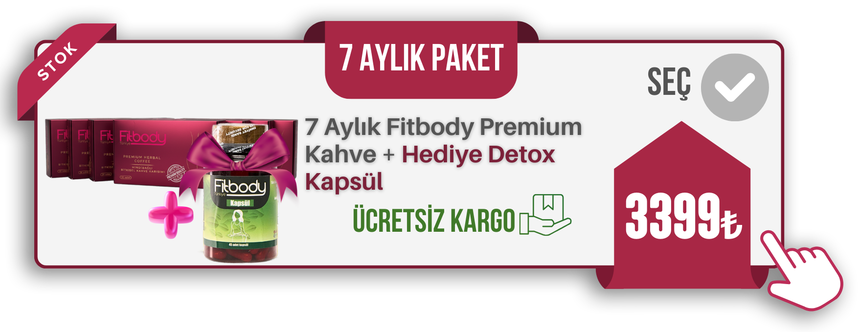 Fitbody Kahve 7 Kutu